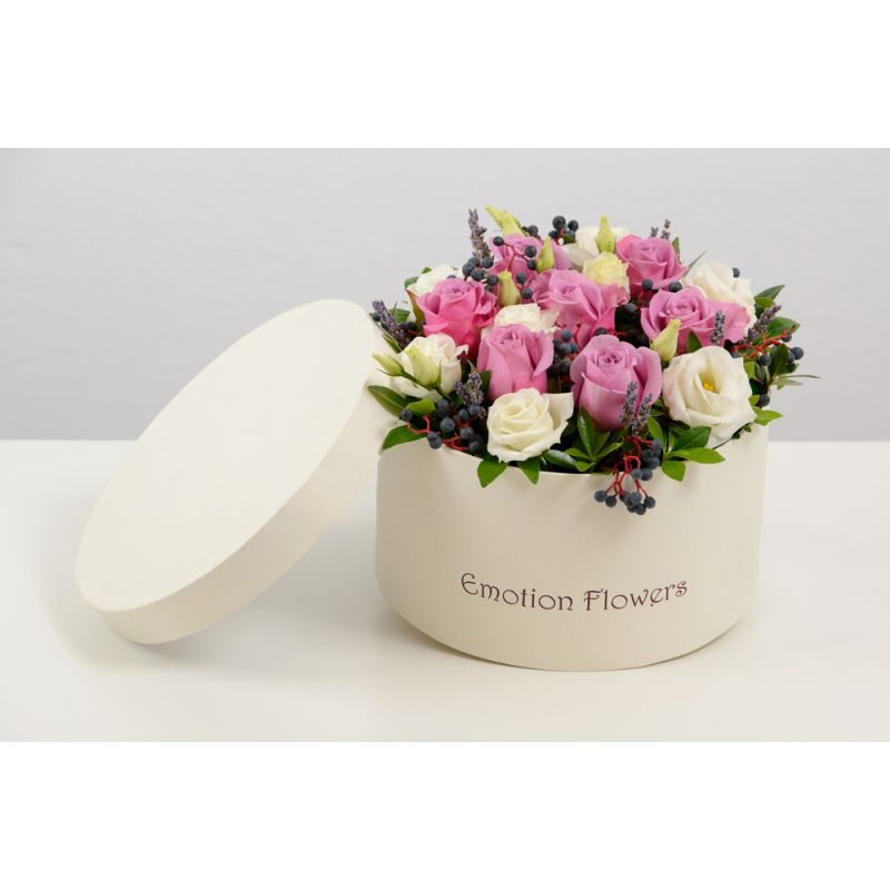 Σύνθεση σε κουτί Emotion Flowers.